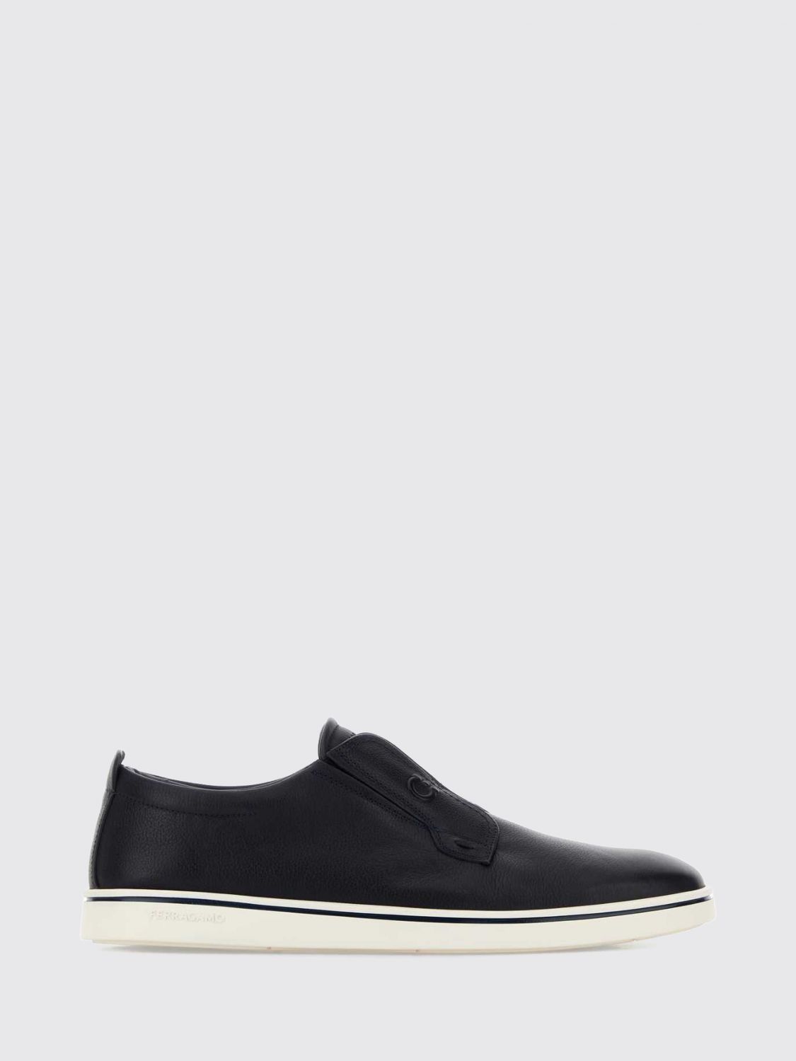 FERRAGAMO Loafers Men color Navy