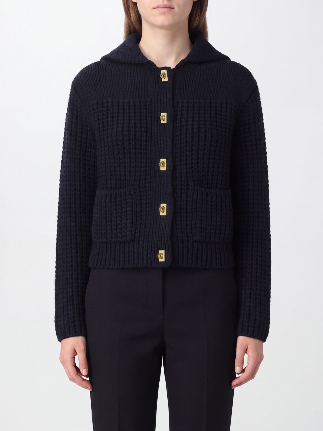 FERRAGAMO Maglia Donna colore Blue Navy