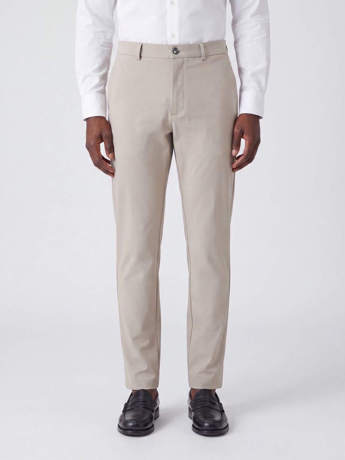 RRD Slim-Fit-Chino-Hose aus technischem Jersey mit mittlerer Leibhöhe