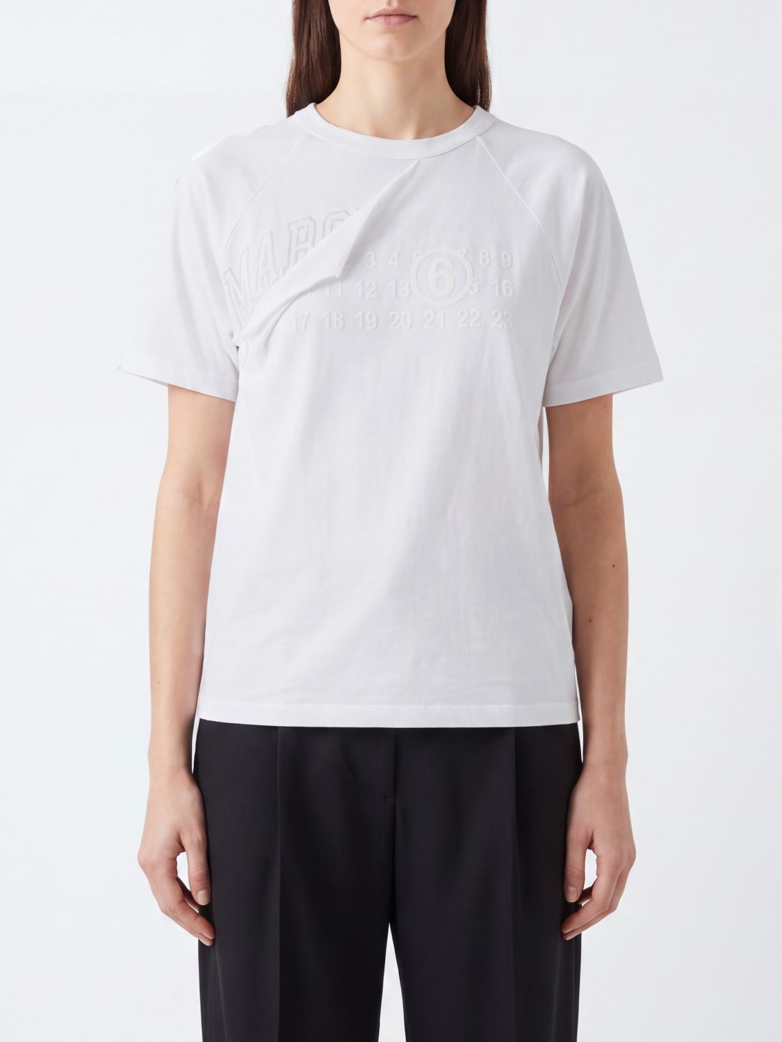 MM6 MAISON MARGIELA T-Shirt Woman color White