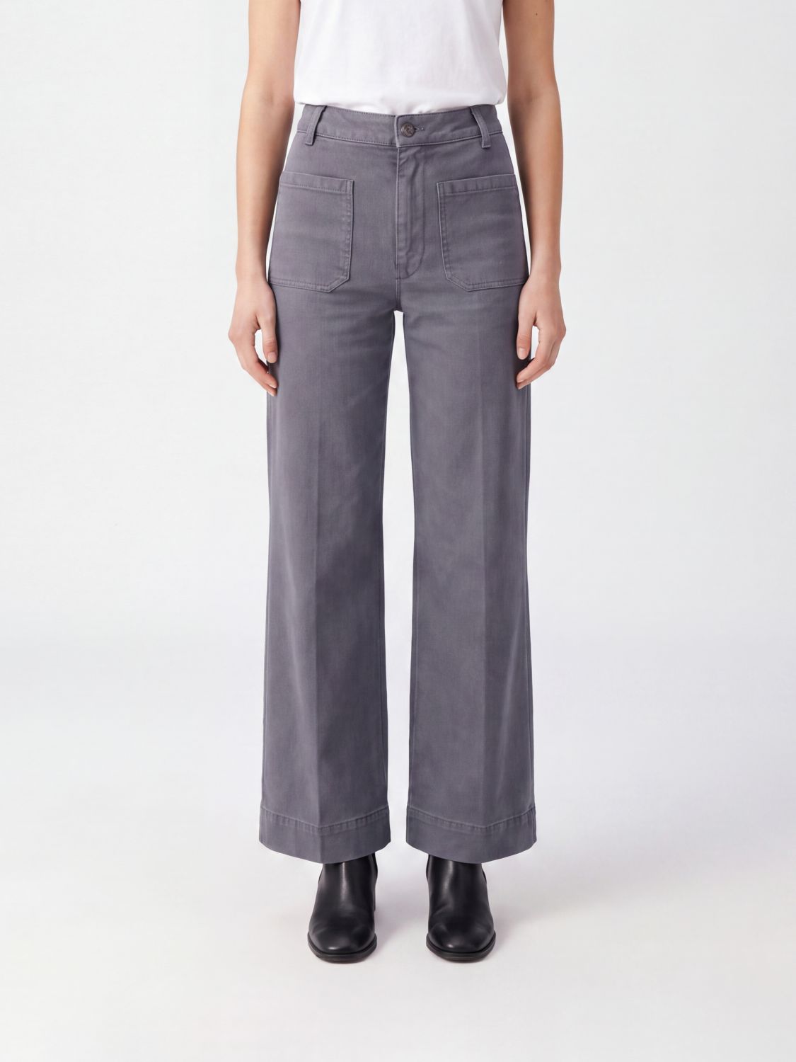 VICTORIA VICTORIA BECKHAM Jeans Woman color Grey