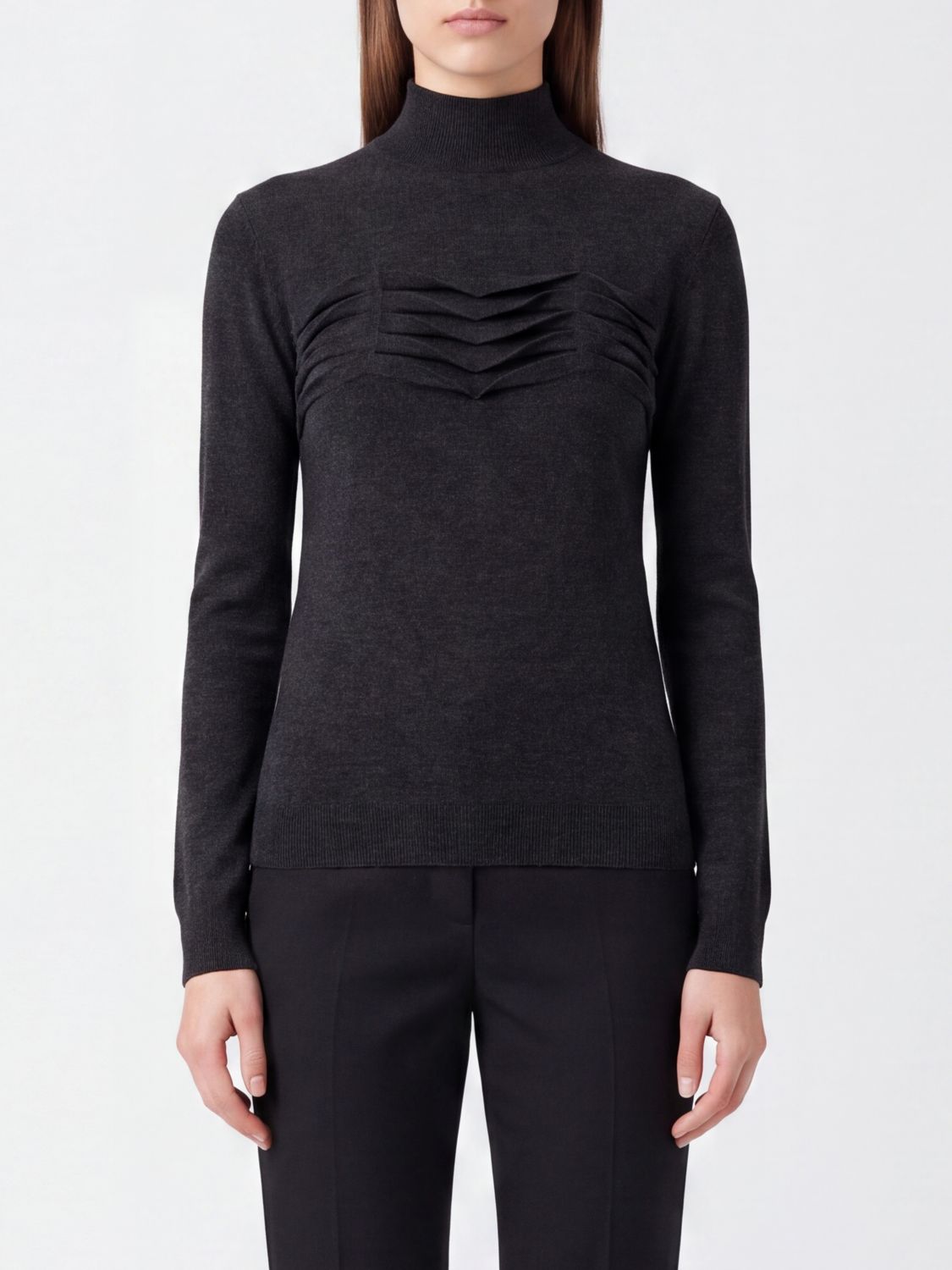 JIL SANDER Sweater Woman color Charcoal
