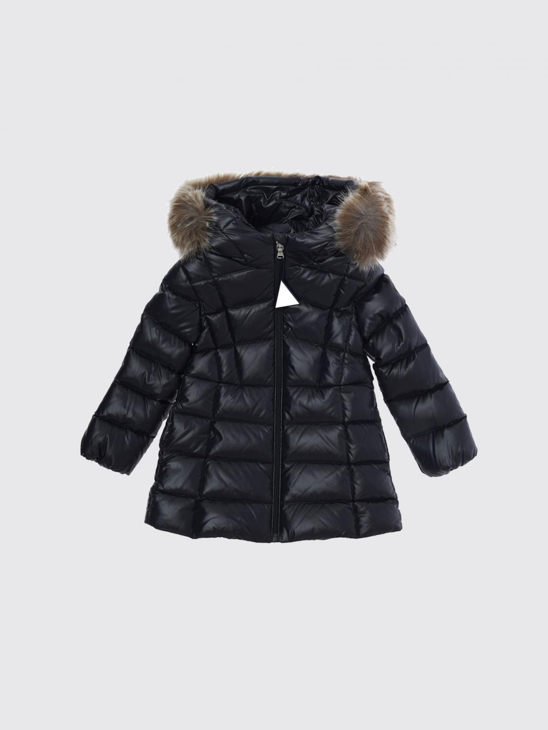MONCLER Gesteppte Nylon-Daunenjacke Emma für Jungen mit Kapuze