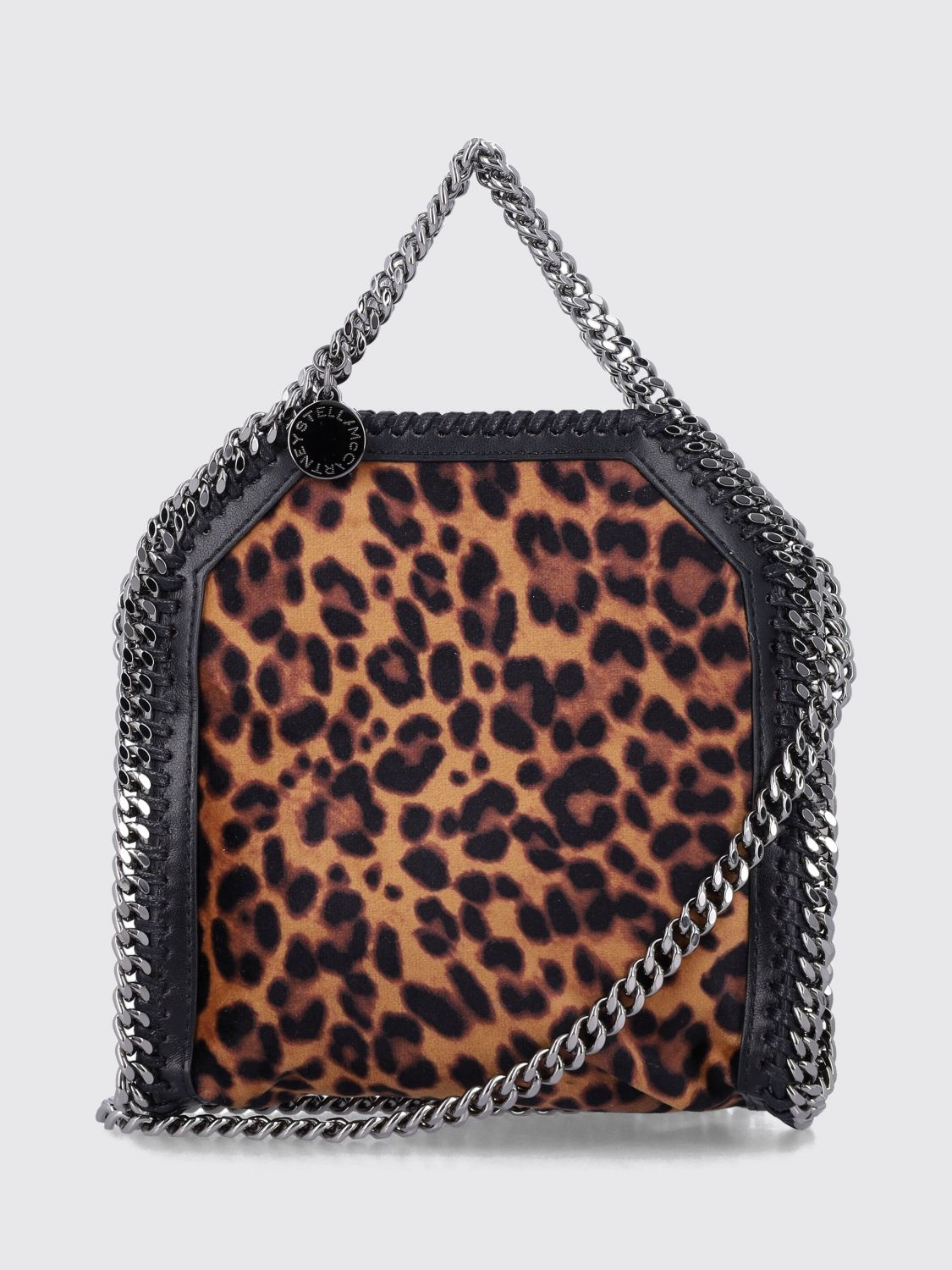 Stella Mccartney Falabella Animal-Print Alter Mat Mini Handbag