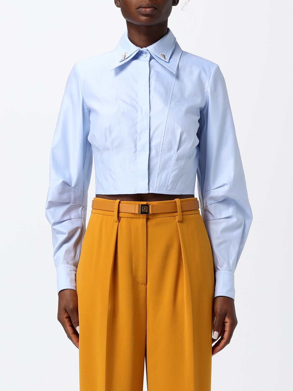 ELISABETTA FRANCHI T-Shirts Donna colore Blue