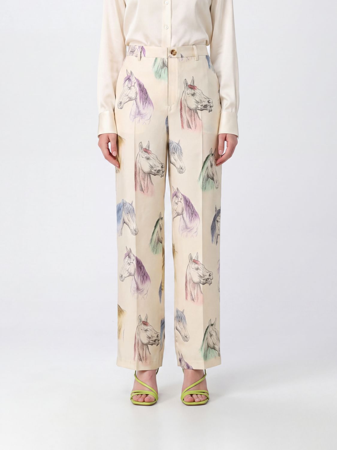 MOSCHINO COUTURE Pantaloni Donna colore Avorio