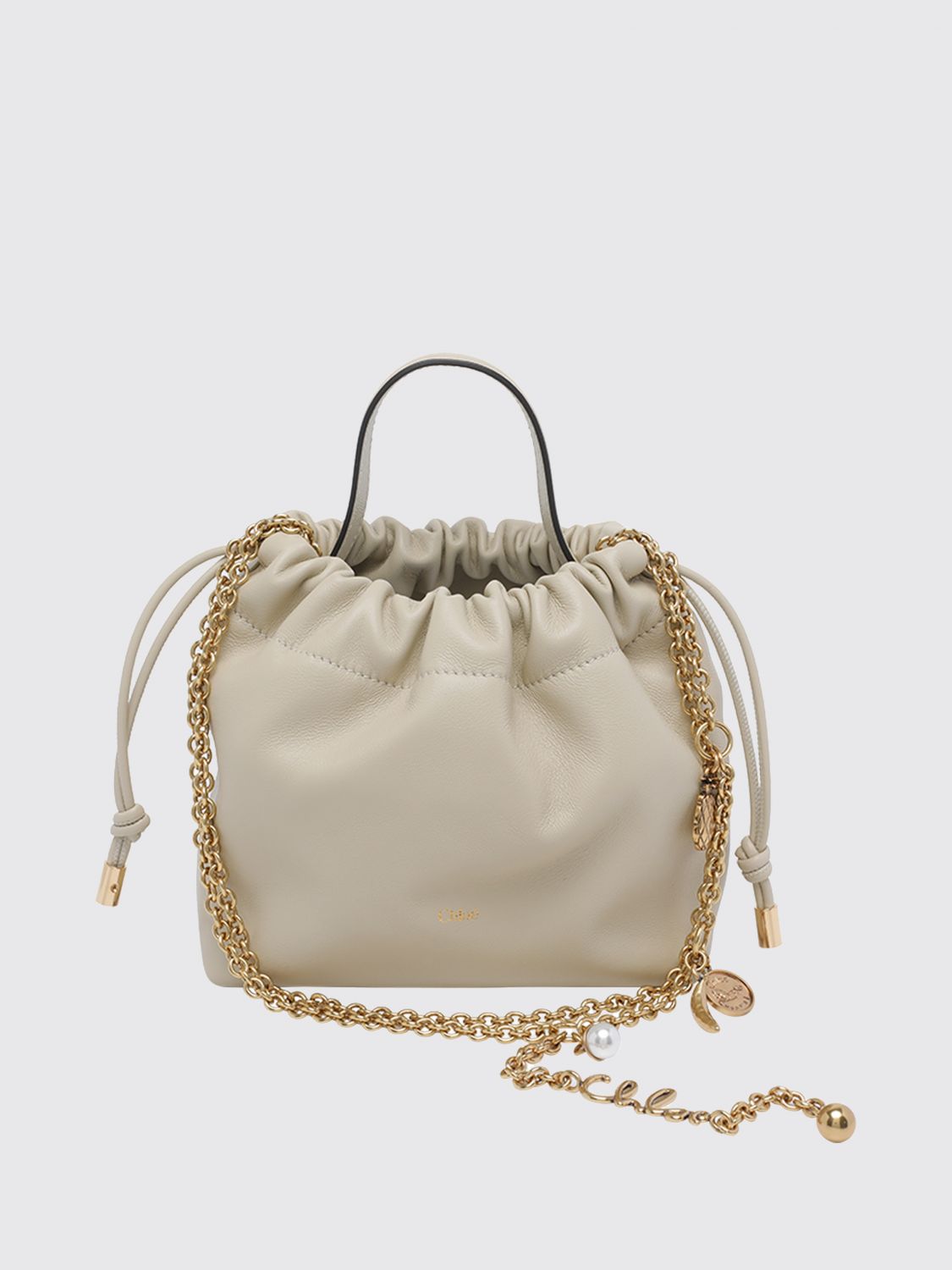 CHLOÉ Crossbody Bag Woman color Cream
