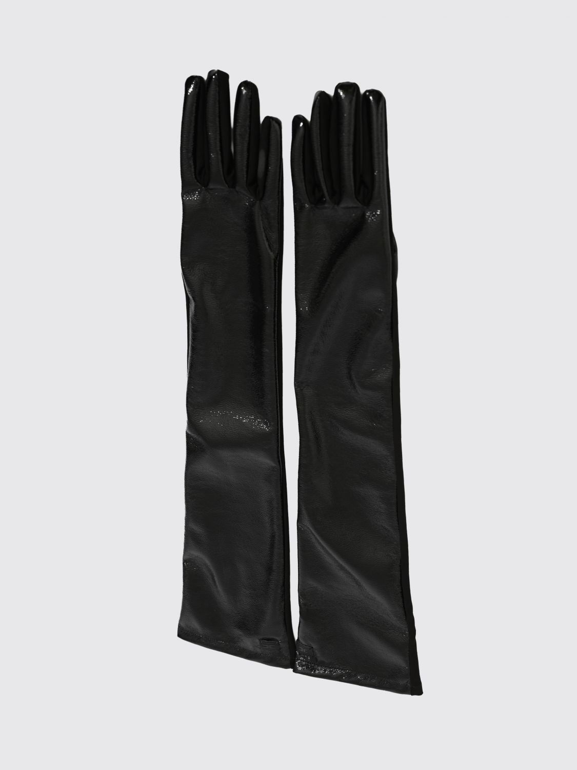 ELISABETTA FRANCHI Gloves Woman color Black