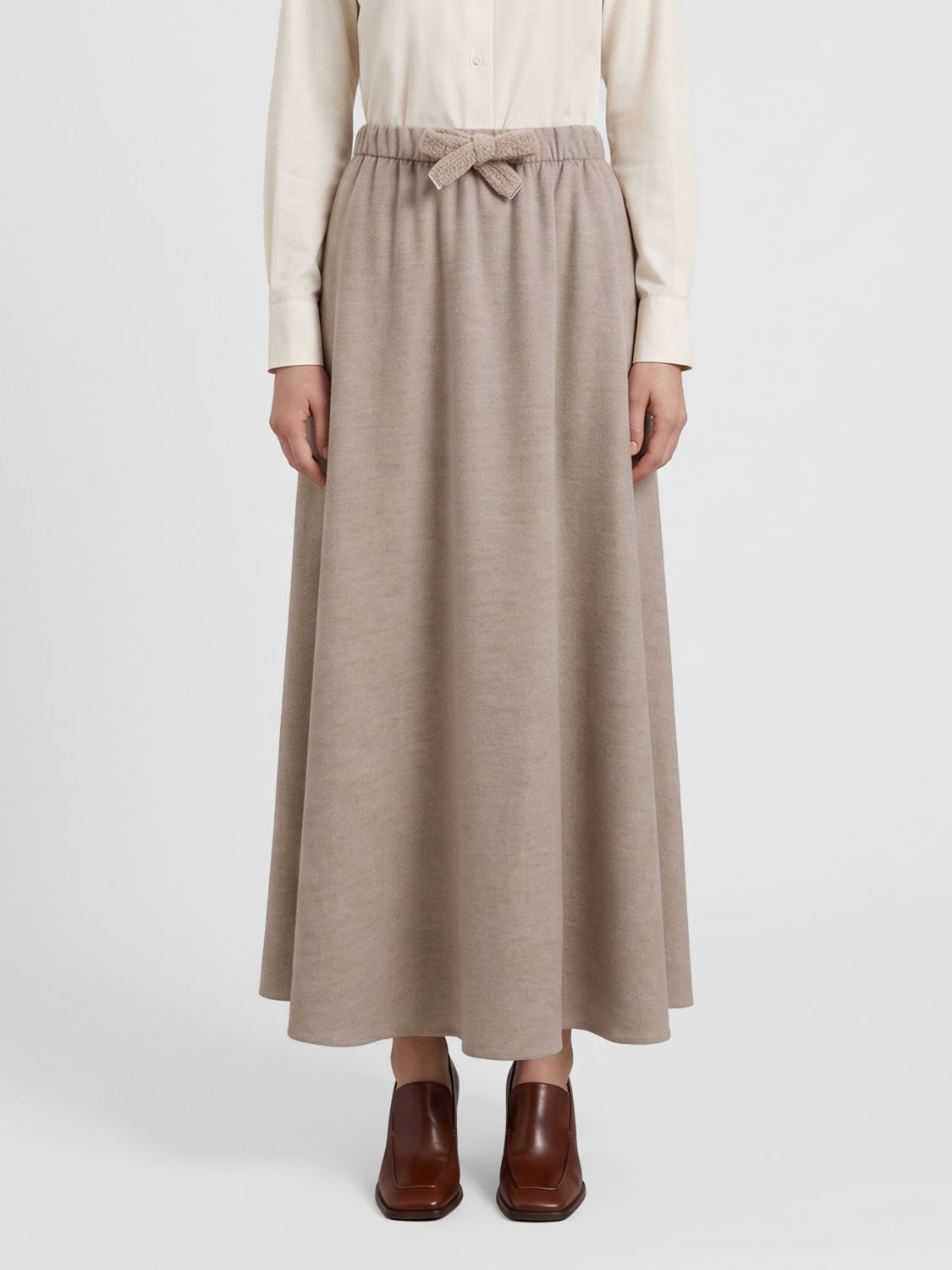 HERNO Skirt Woman color Cream