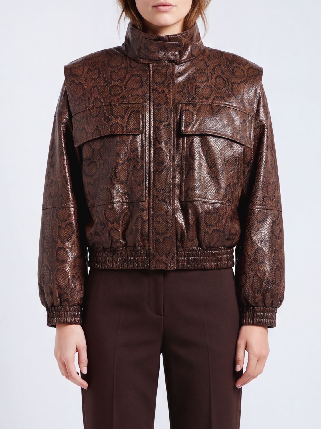 TWINSET Jacke Damen Farbe Braun