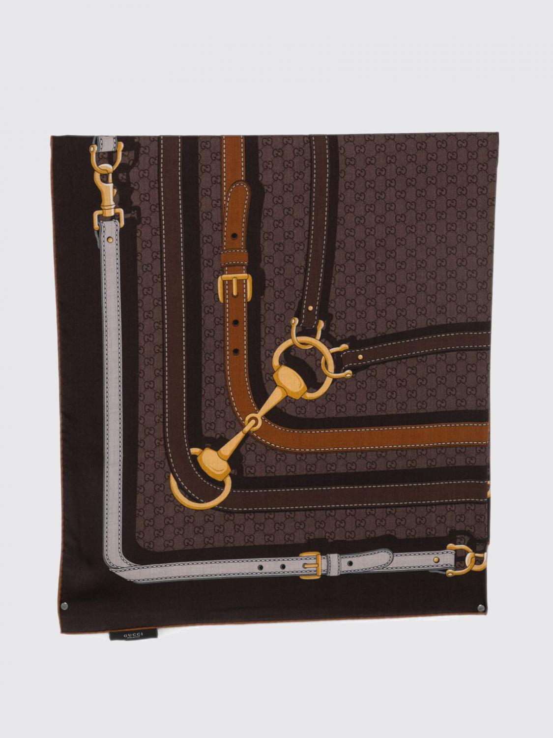 GUCCI Sciarpa Donna colore Marrone