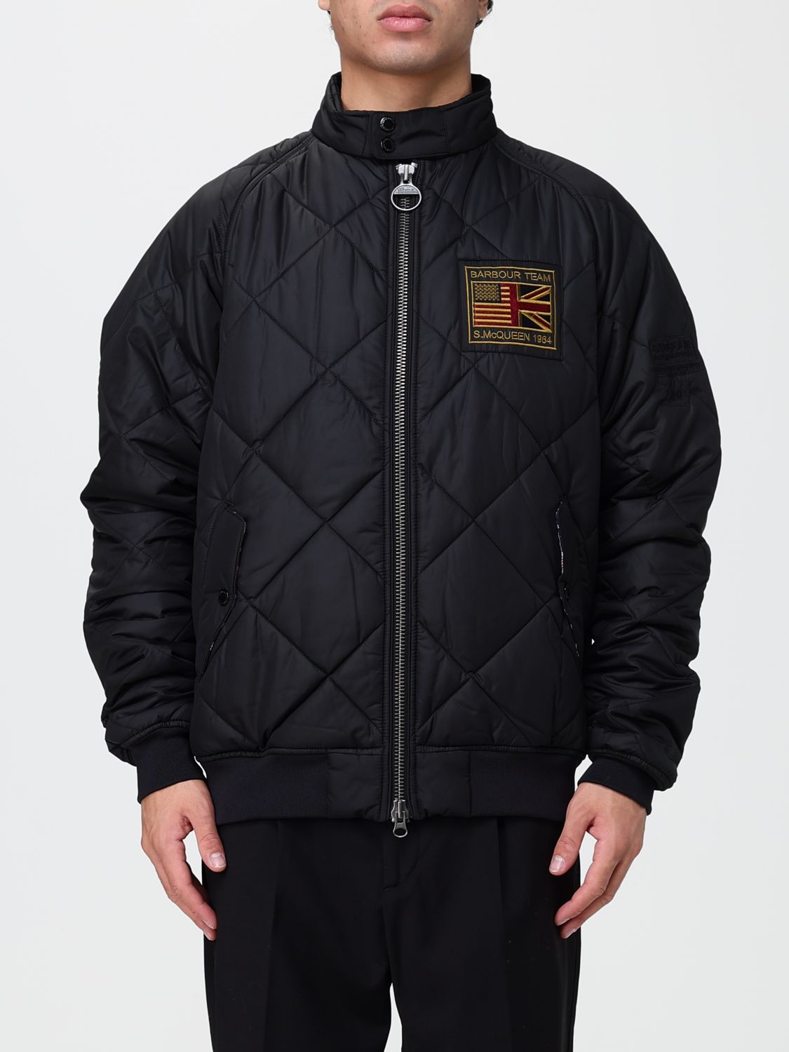 BARBOUR INTERNATIONAL x Steve McQueen Water-Repellent Quilted Nylon Jacket