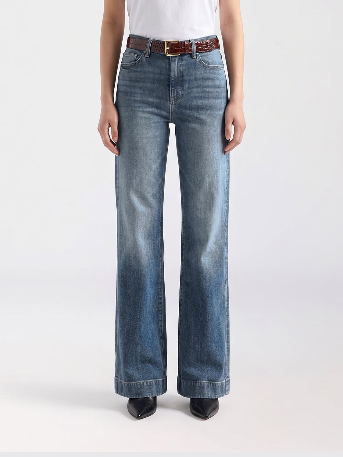 7 FOR ALL MANKIND Jeans Donna colore Blue