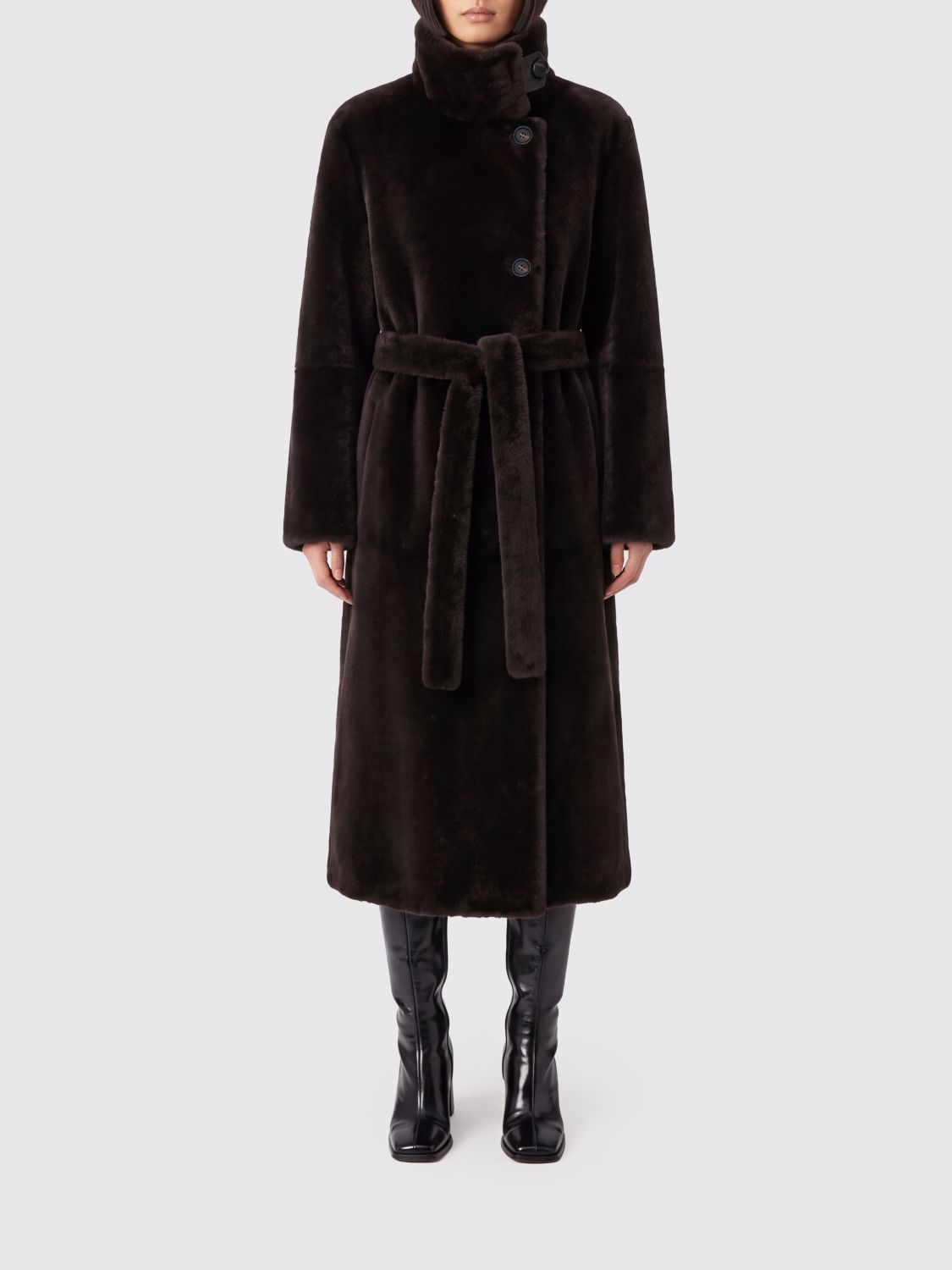 BRUNELLO CUCINELLI Pelliccia Donna colore Marrone