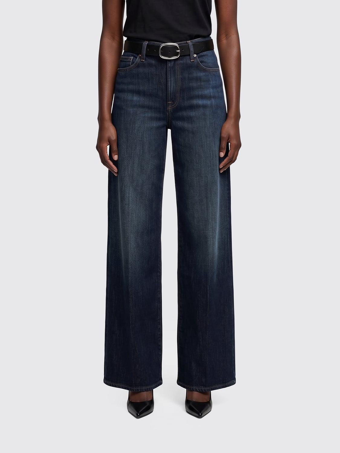 7 FOR ALL MANKIND Jeans Donna colore Blue 1