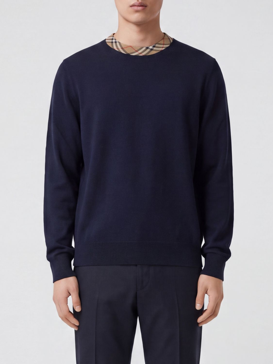 BURBERRY Sweater Men color Blue