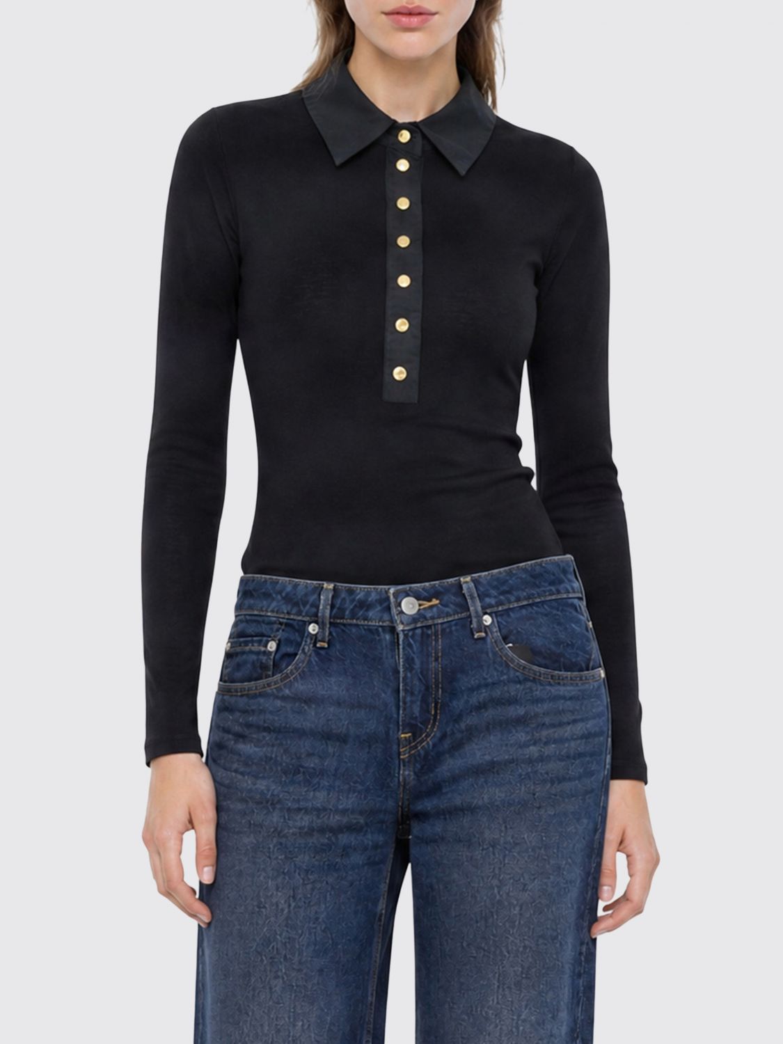 ELISABETTA FRANCHI Polo Damen Farbe Schwarz