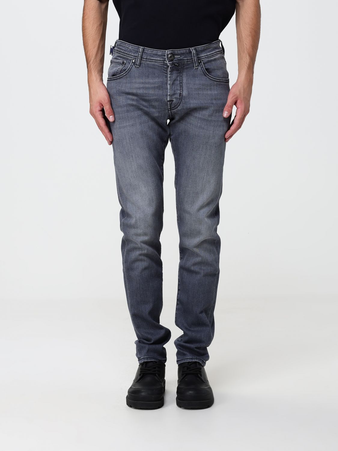 JACOB COHEN Slim-Fit-Jeans aus Baumwolldenim mit mittlerer Leibhöhe und 5 Taschen