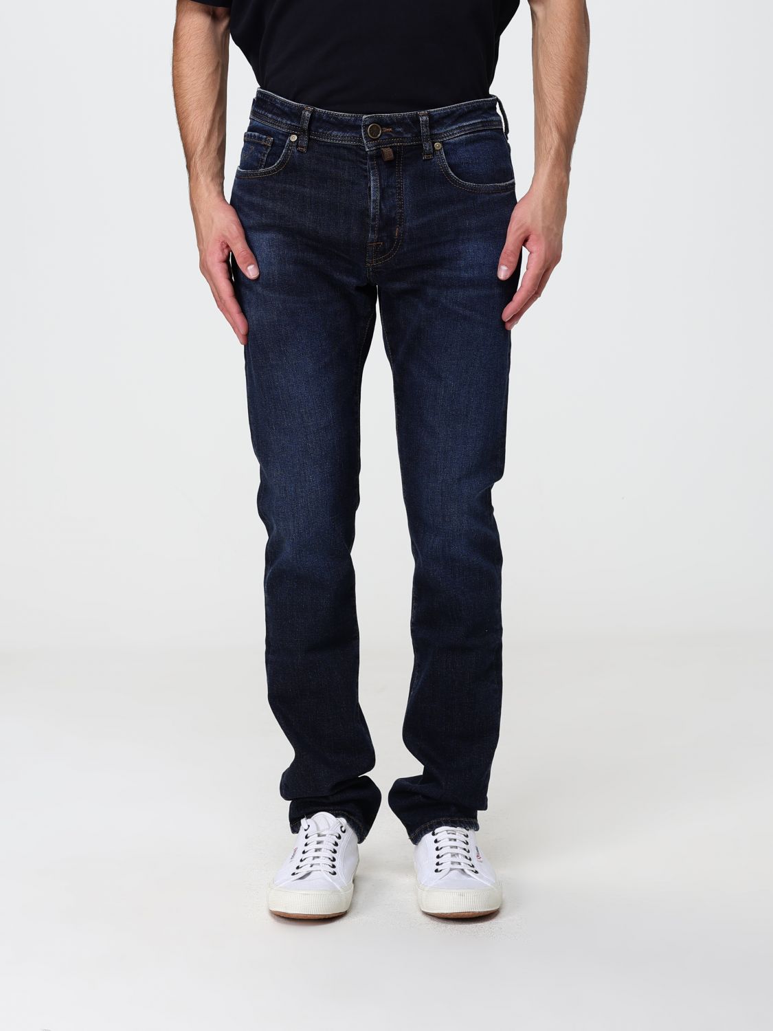 JACOB COHEN Slim-Fit-Jeans aus Baumwolldenim mit mittlerer Leibhöhe und 5 Taschen