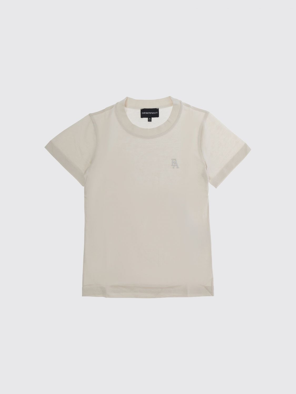 EMPORIO ARMANI T-Shirt Kids color White