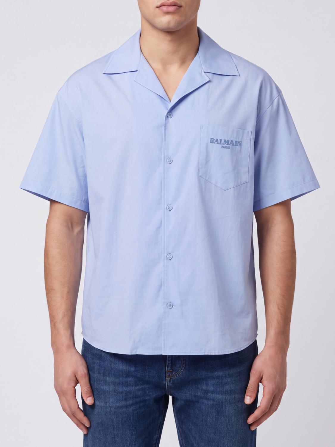 BALMAIN Camicia Uomo colore Blue