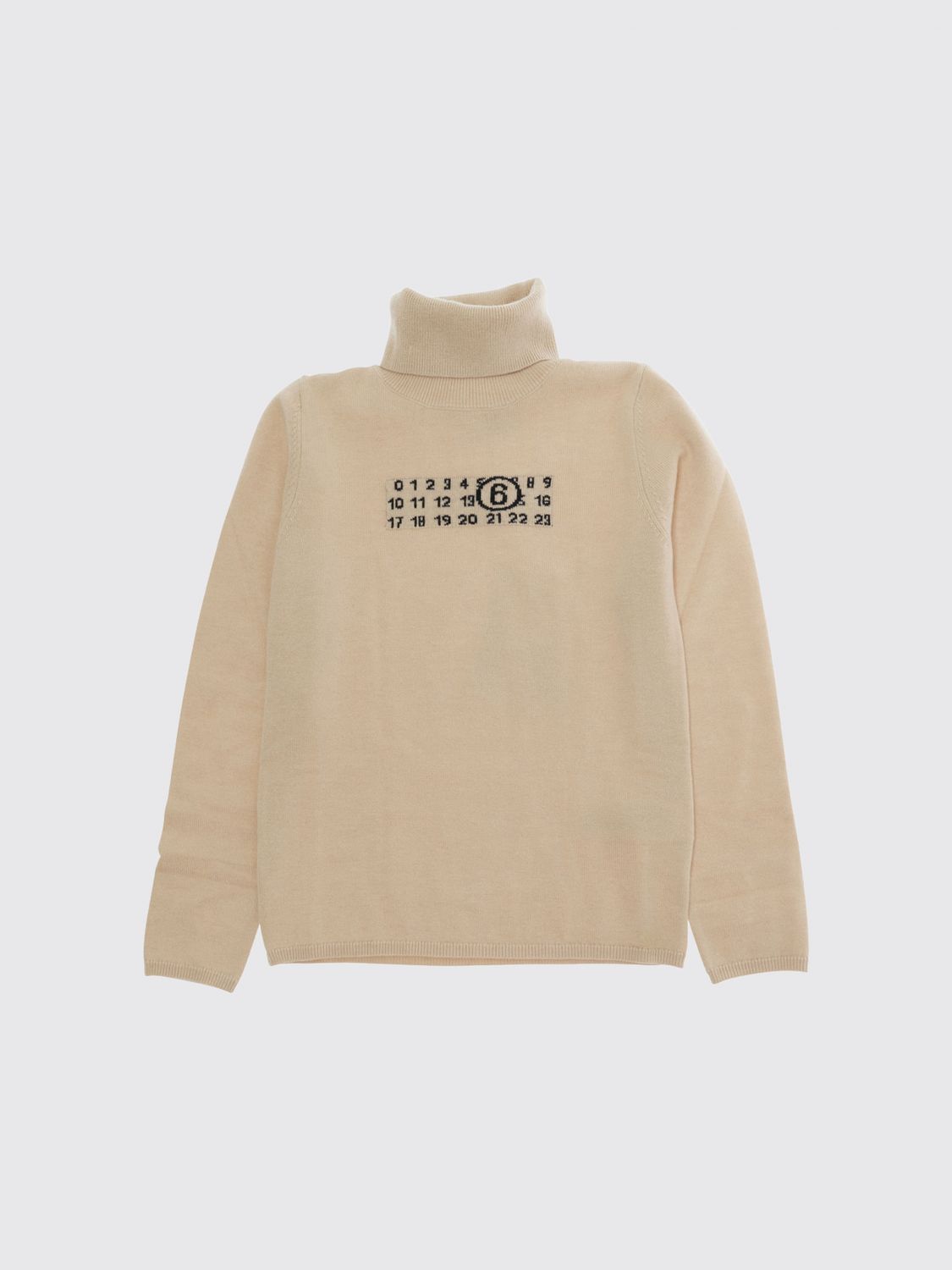 MM6 MAISON MARGIELA Sweater Kids color Brown