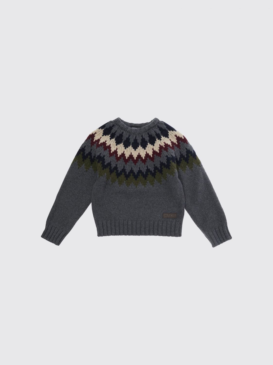 DSQUARED2 Sweater Kids color Grey