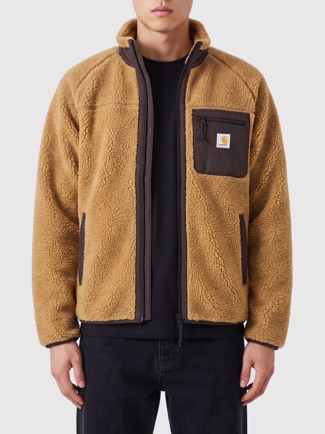 Carhartt Wip Jacket Men color Tobacco