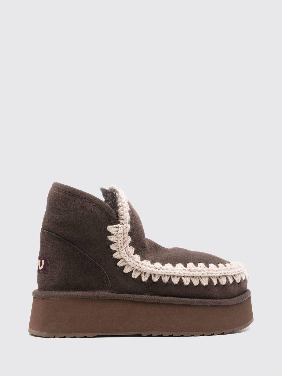 MOU Stiefel Damen Farbe Kaffee Braun