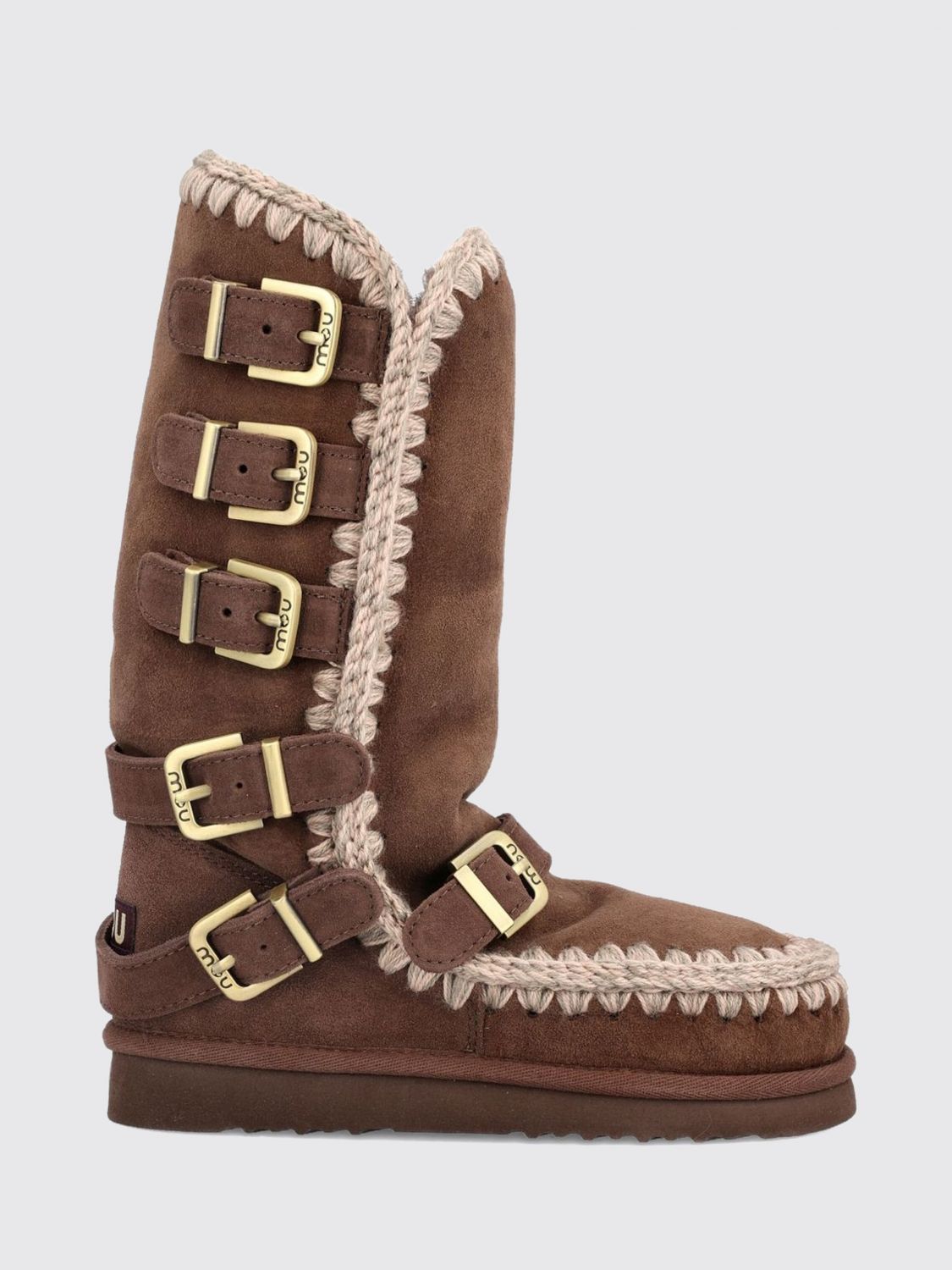 MOU Stiefel Damen Farbe Kakao