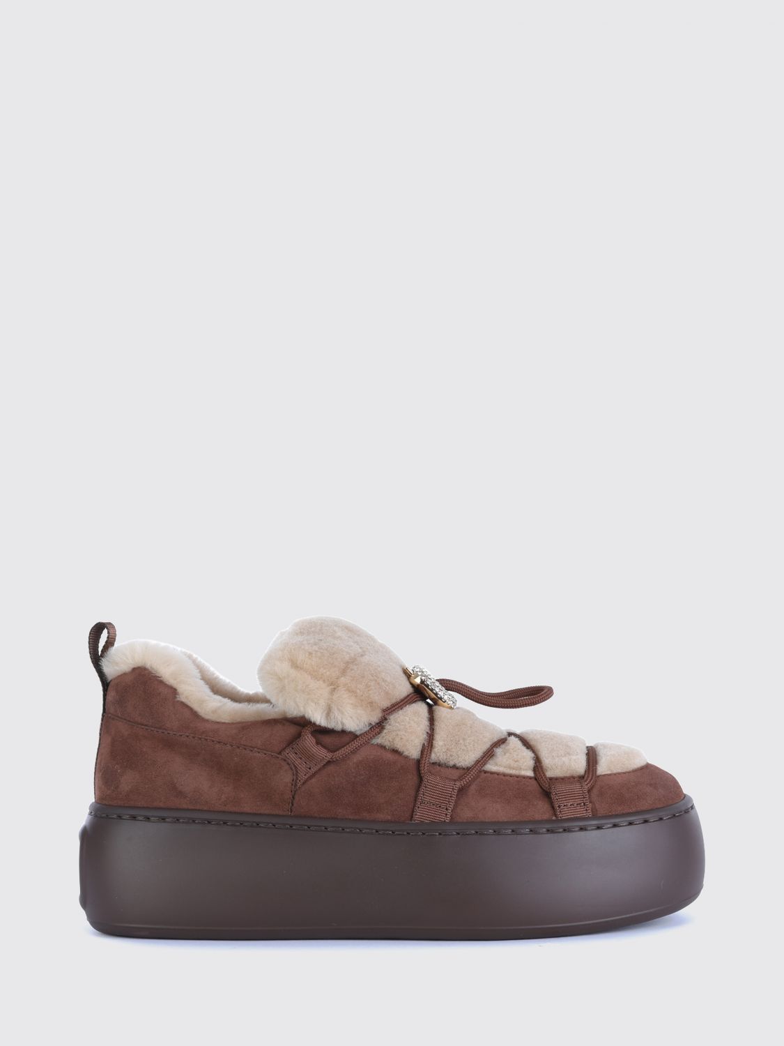ROGER VIVIER High Heel Shoes Woman color Brown