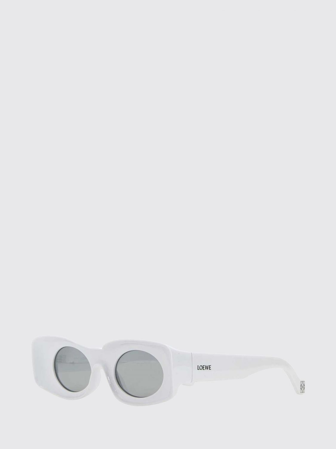 Loewe Rectangular Sunglasses in Transparent Acetate · OS