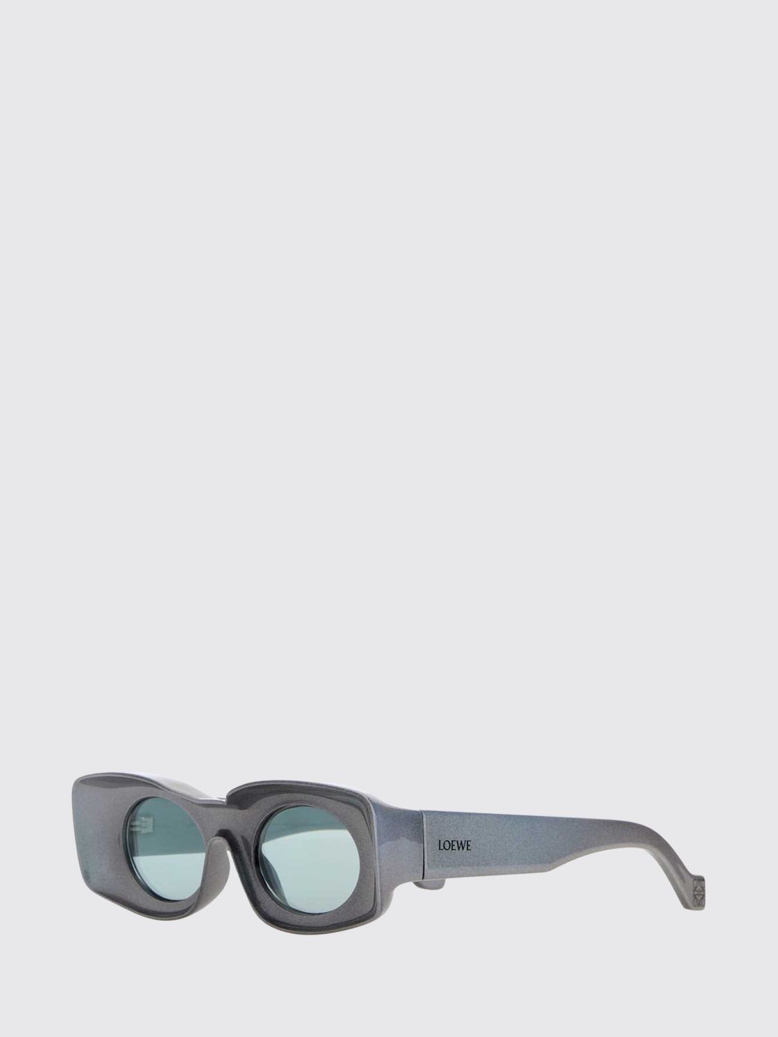 Loewe Rectangular Sunglasses in Transparent Acetate · OS