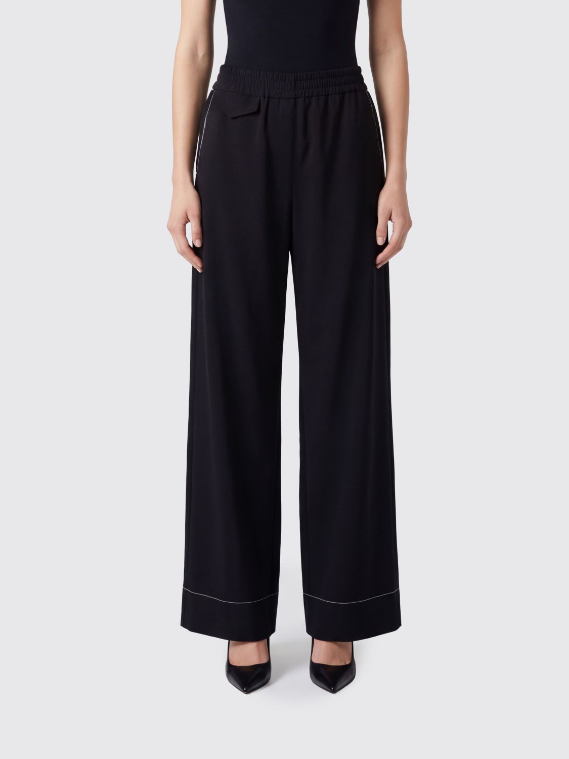 A. P.C. Pantaloni Donna colore Blue Navy