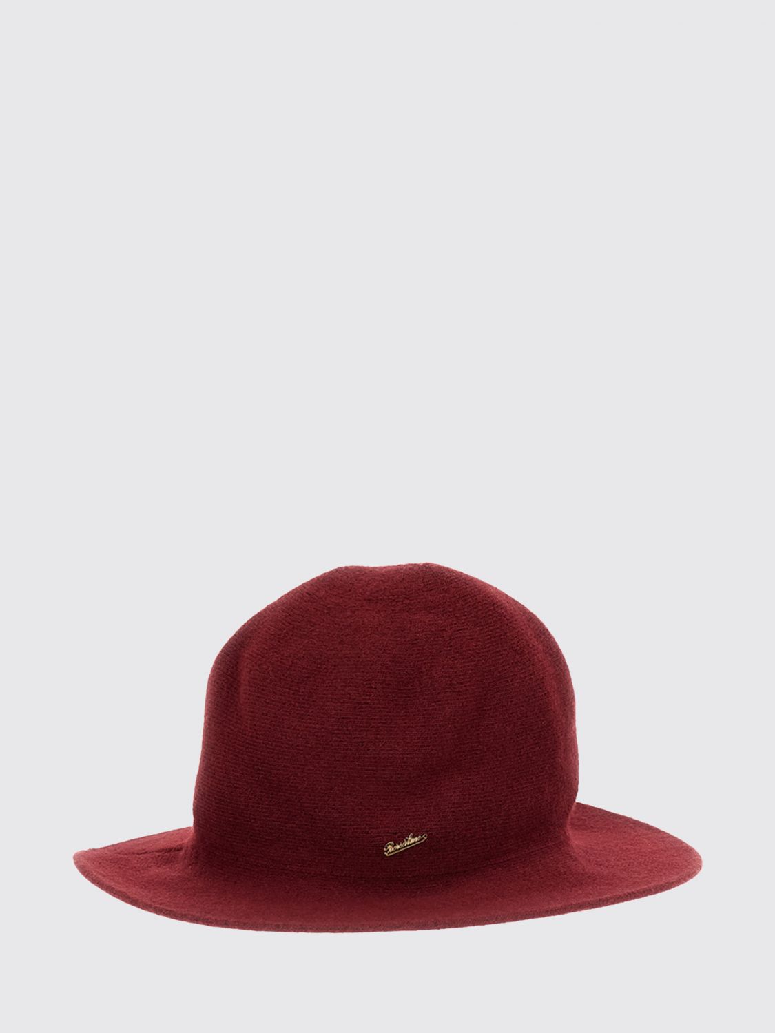 Borsalino Wide-Brim Hat in Alpaca Wool and Viscose Blend