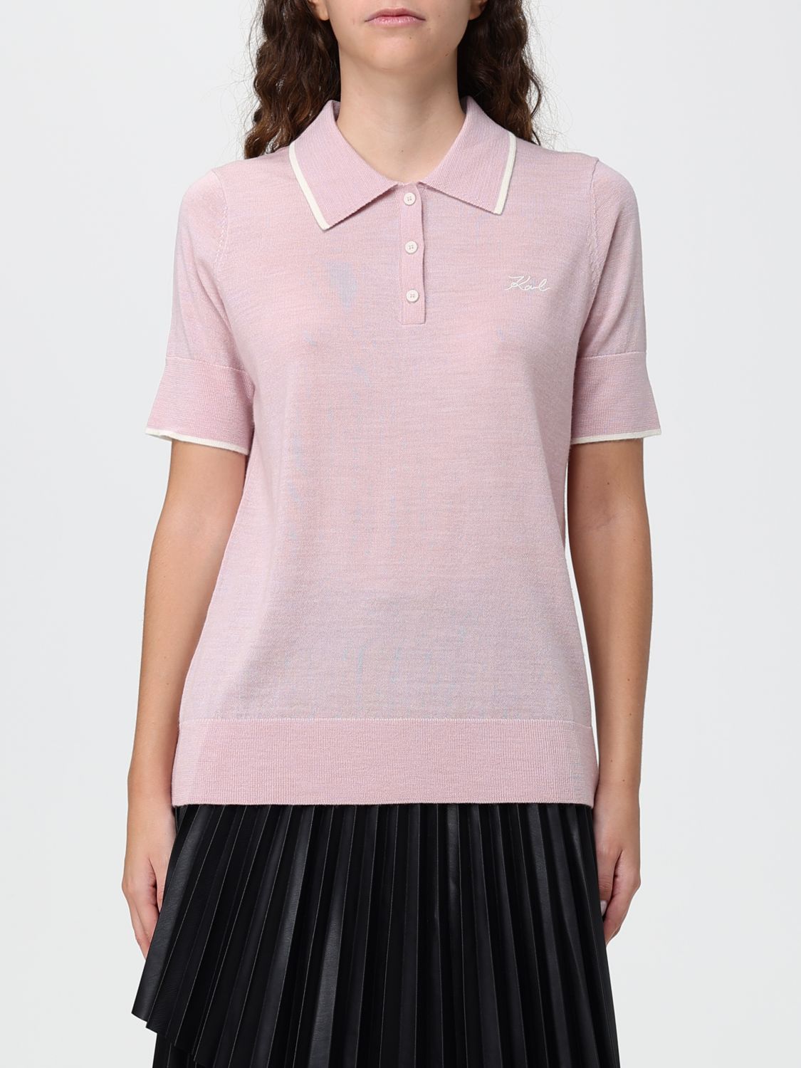KARL LAGERFELD Polo Damen Farbe Pink