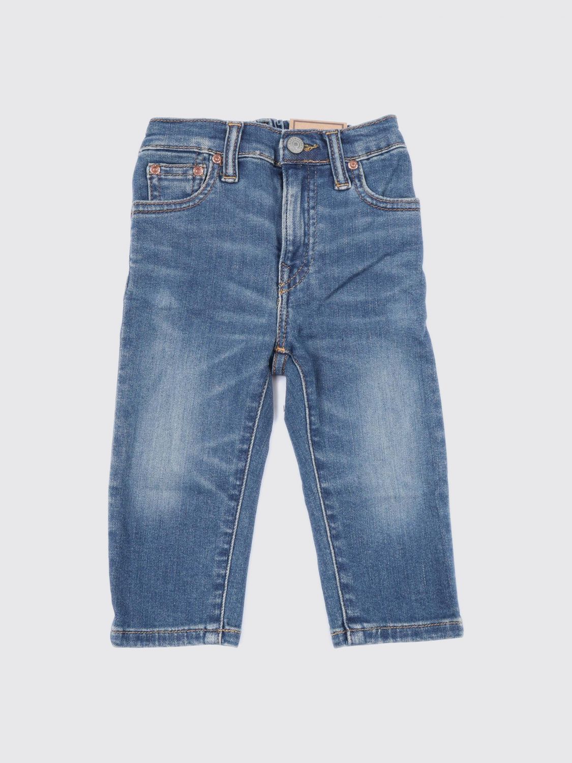 POLO RALPH LAUREN Regular-Fit Five-Pocket-Jeans aus Denim für Jungen von