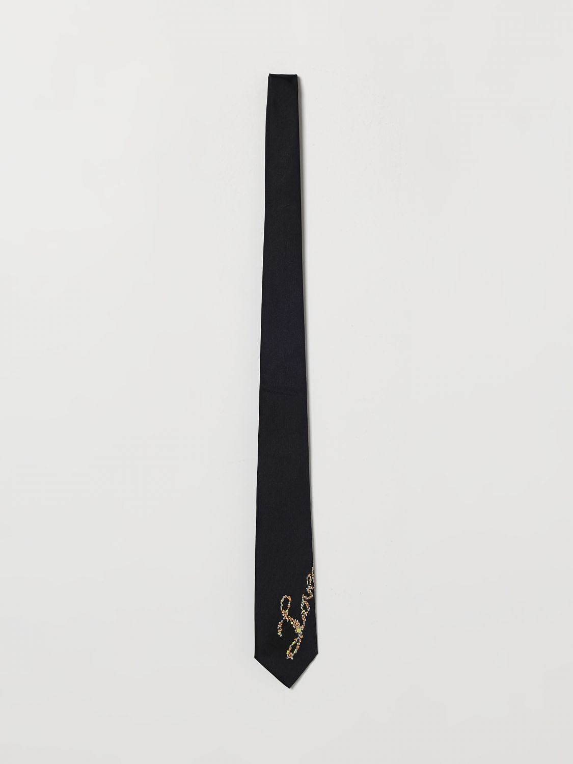 Paul Smith Pure Silk Tie with Contrasting Logo · OS