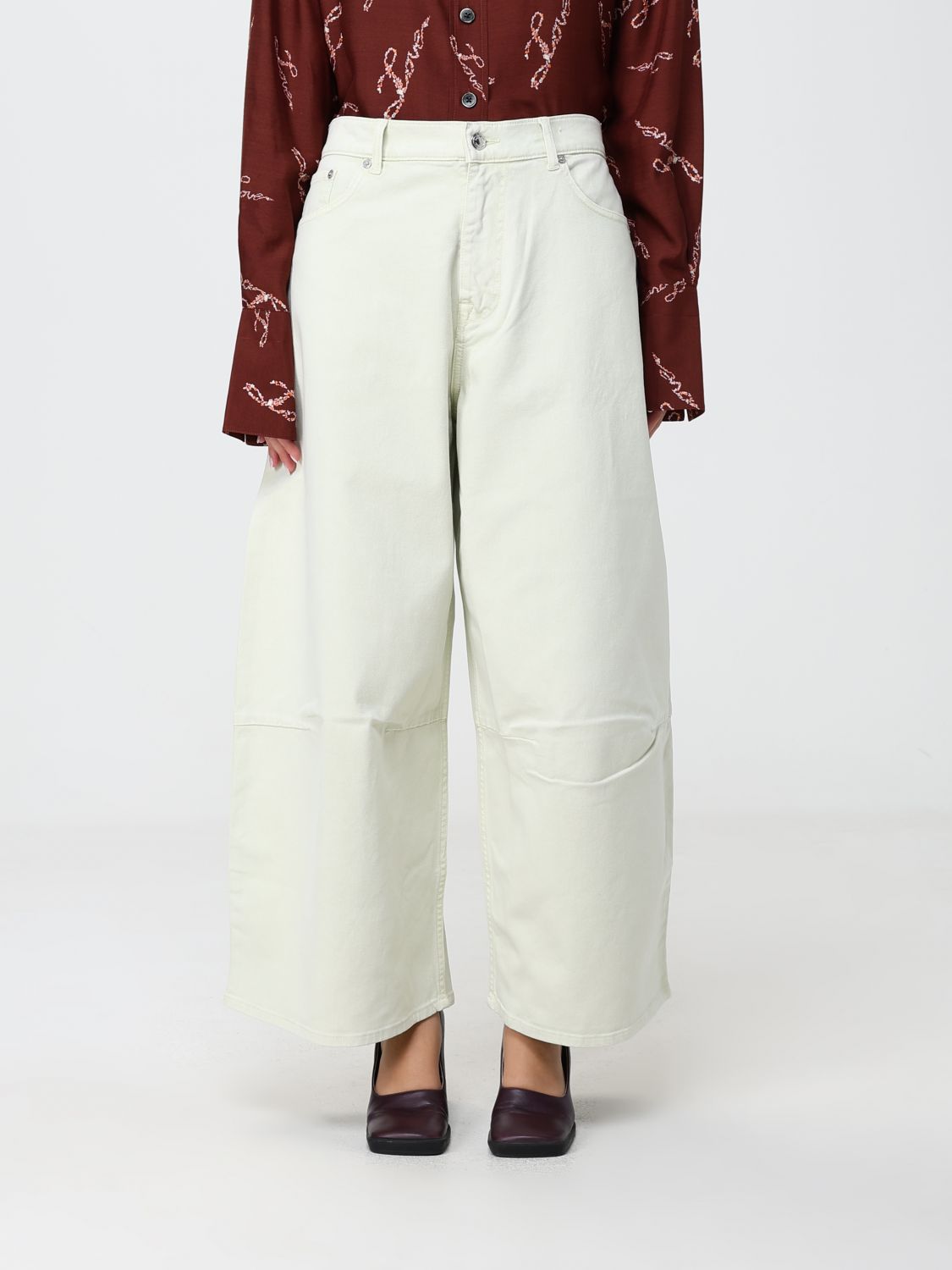 PAUL SMITH Jeans Damen Farbe Gelb