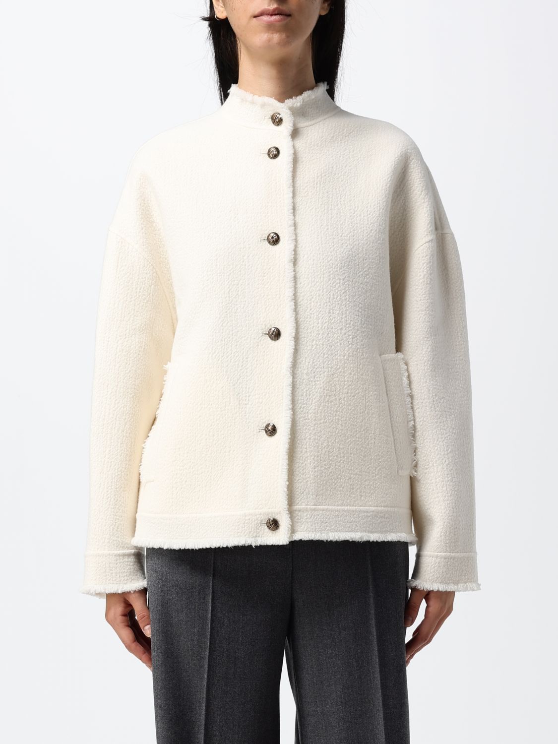 MAX MARA Giacca Donna colore Bianco