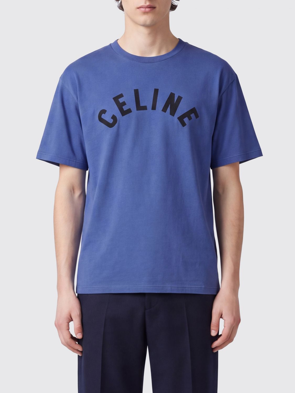CELINE T-Shirt Herren Farbe Blau