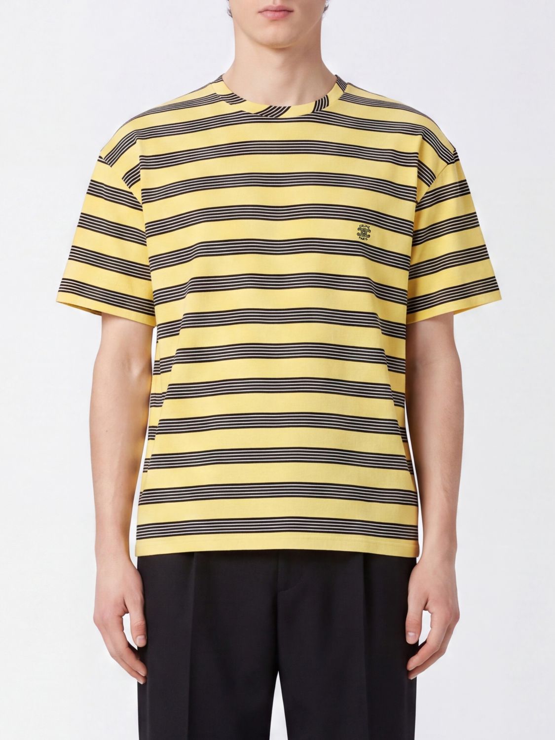 CELINE T-Shirt Herren Farbe Gelb