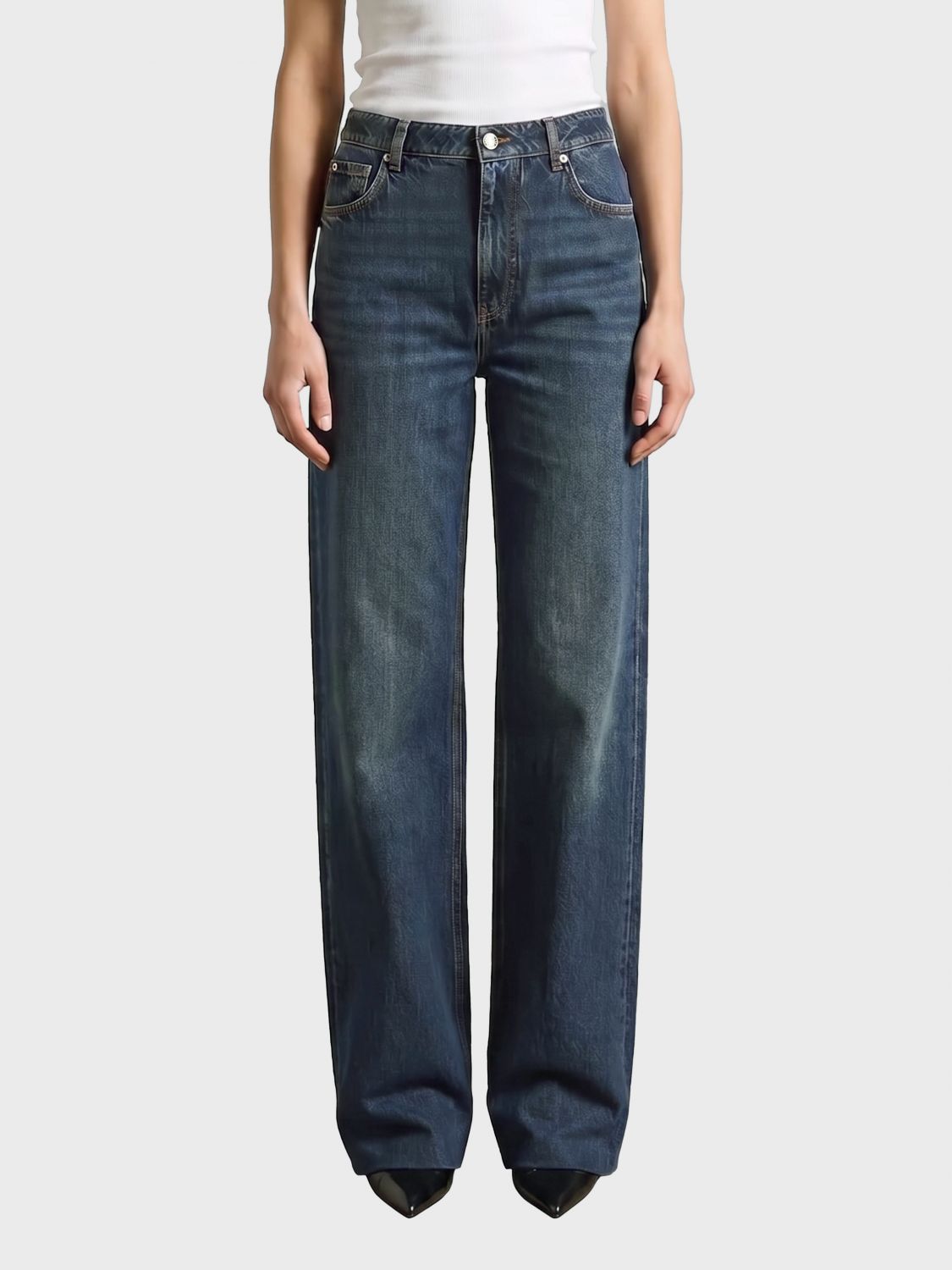 DOLCE & GABBANA Pants Woman color Blue