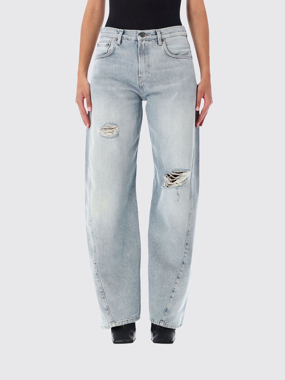 HAIKURE Jeans Donna colore Denim