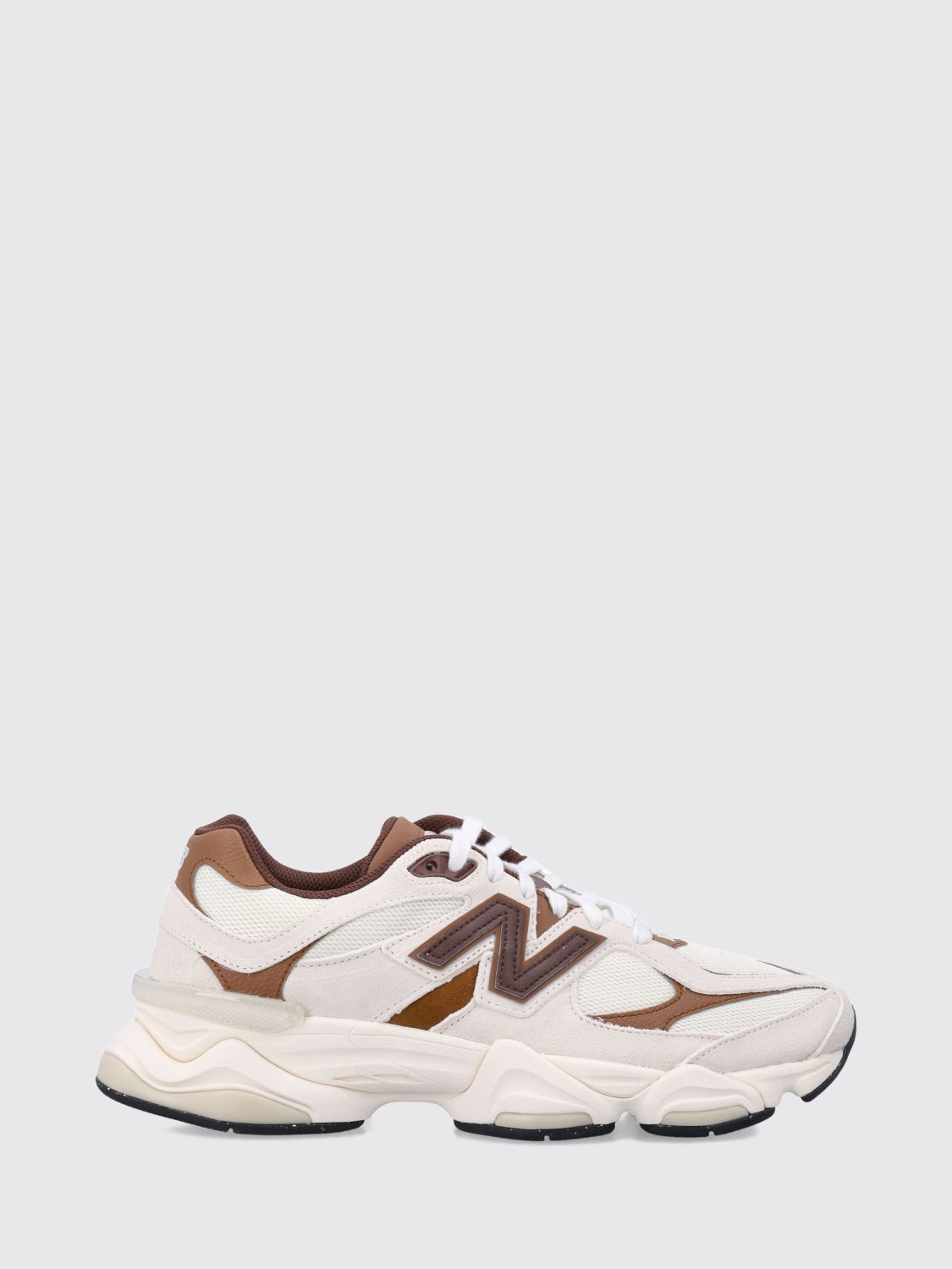 NEW BALANCE 9060 Suede and Mesh Sneakers with ABZORB Midsole