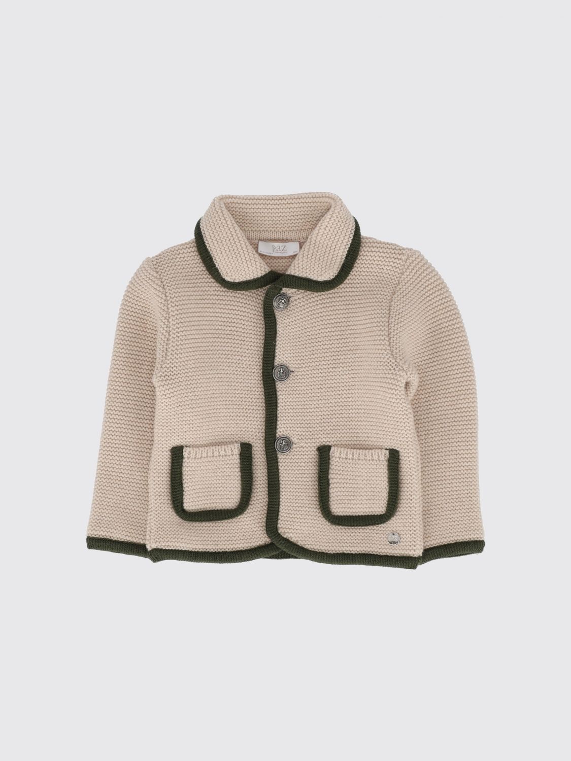 PAZ RODRIGUEZ Coat Kids color Beige