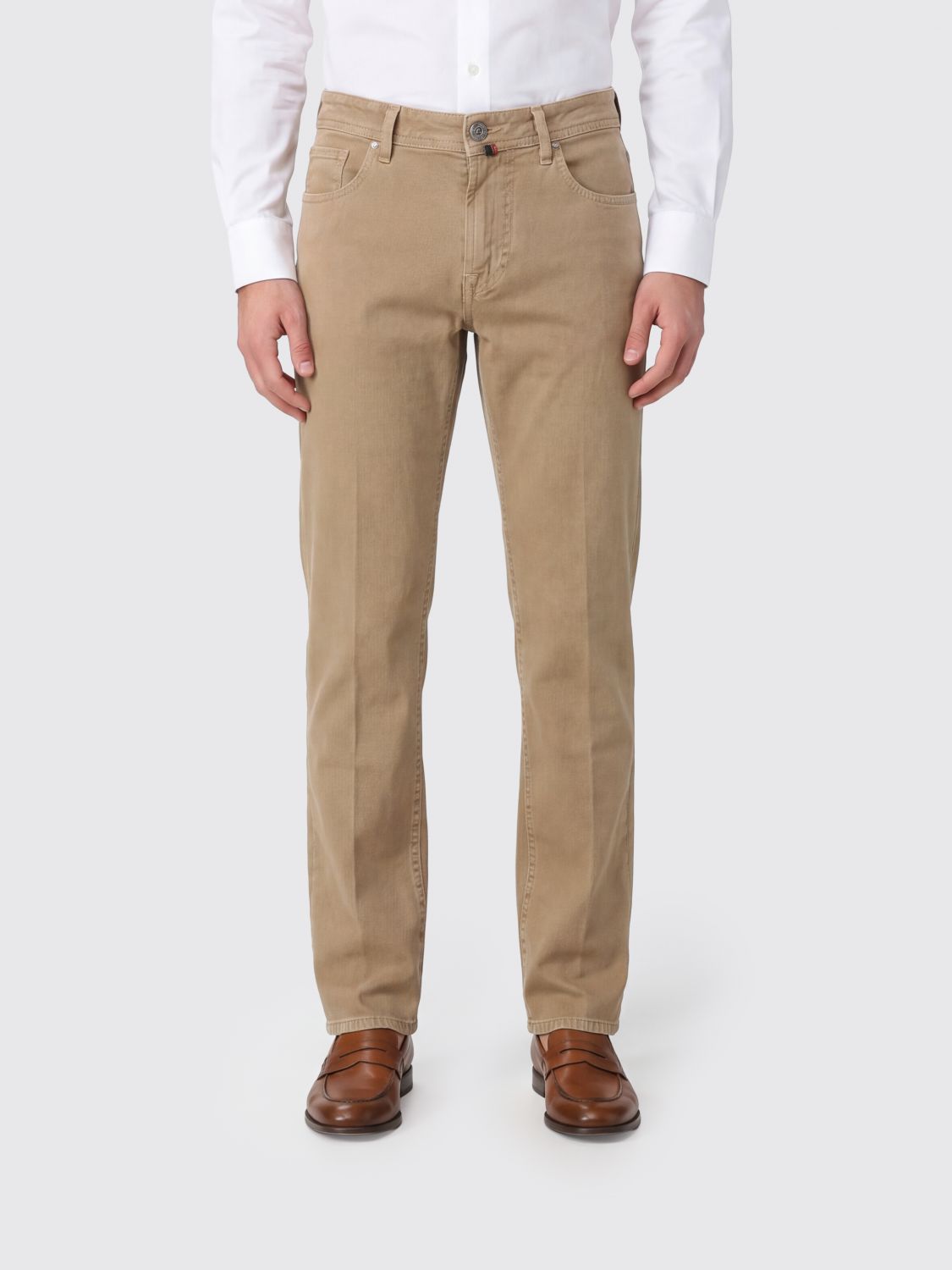 JACOB COHEN Bard Slim Fit Mid-Rise Jeans in Stretch Cotton Denim