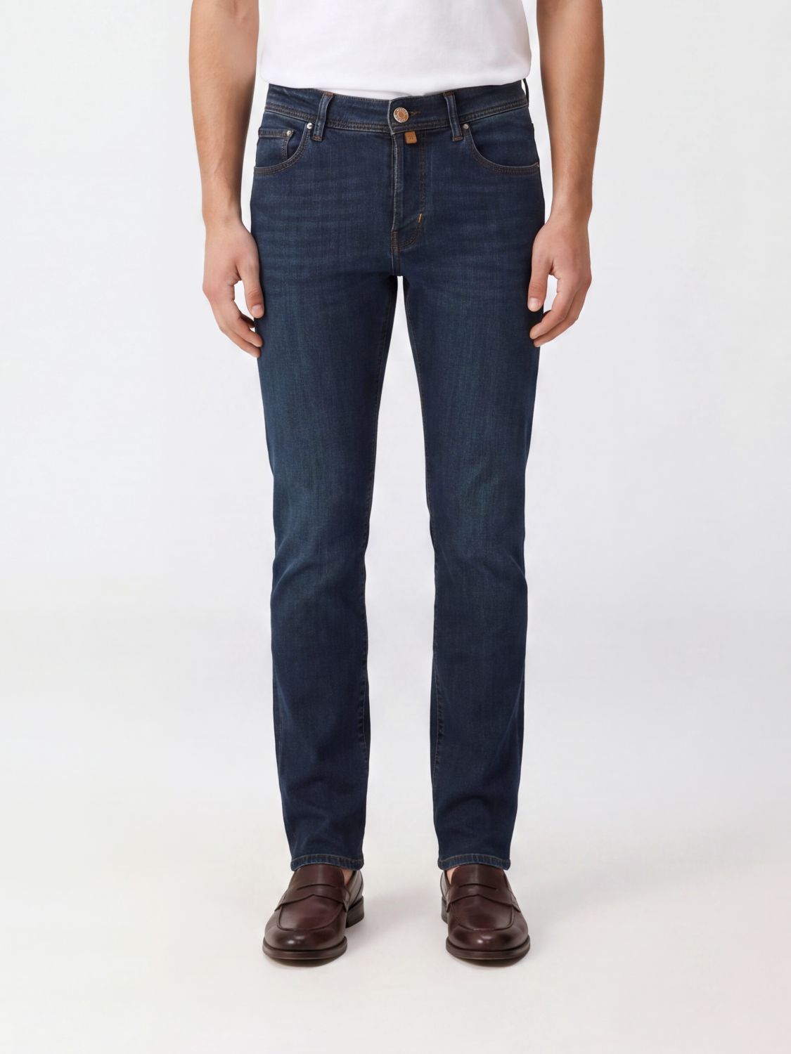 JACOB COHEN Mid-Rise Skinny Fit Stretch Denim Jeans
