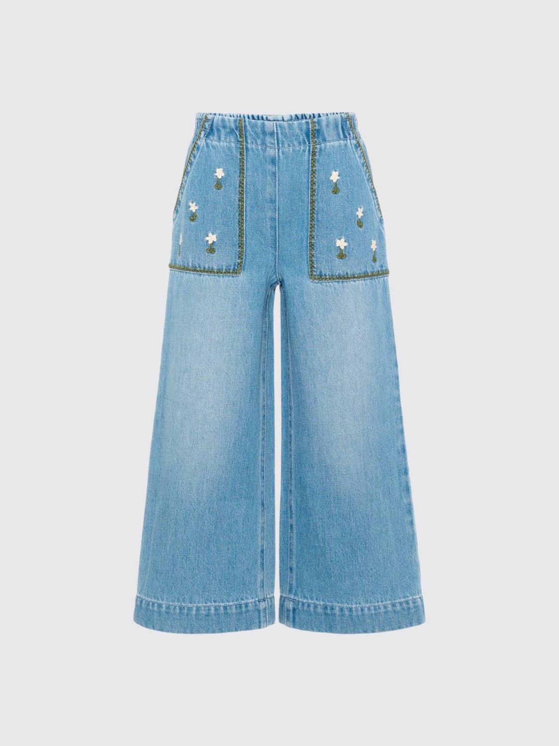 STELLA MCCARTNEY KIDS Jeans Bambino colore Azzurro