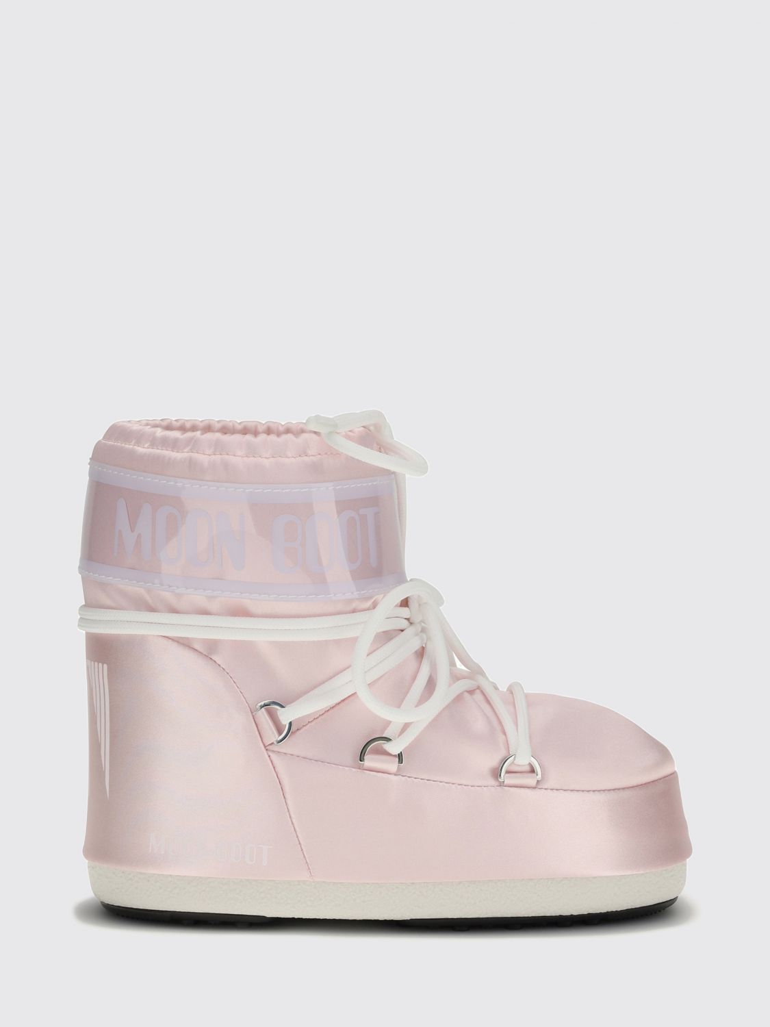 Moon Boot Icon Low Two-Tone Snow Boots with Adjustable Laces